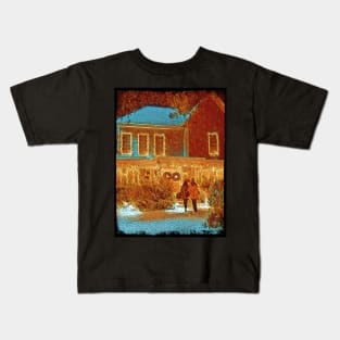 The Girls House on Christmas Kids T-Shirt